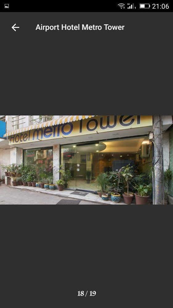 OYO 24947 Hotel Metro Tower Nuova Delhi Esterno foto
